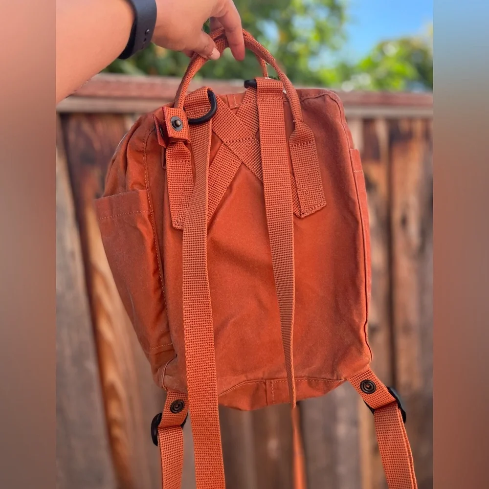 Kanken Mini Backpack Terracotta Brown